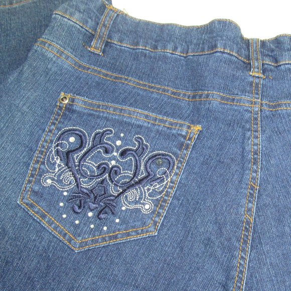 Hip Jeans Size 14 Women Bluejeans Straight Leg NEW - Picture 6 of 7